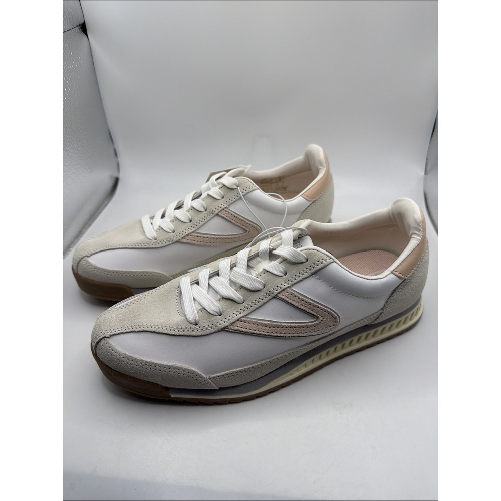 Tretorn Women's Hailey Lace Up Sneaker Shoes, Pink Size 8. New